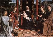 DAVID, Gerard The Mystic Marriage of St Catherine dg oil painting artist